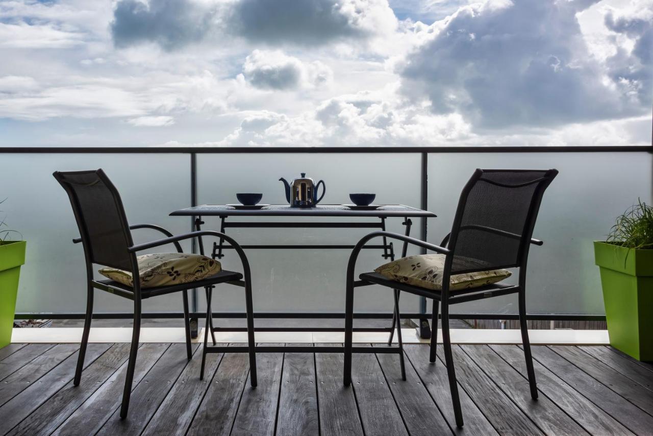 L'Abri Du Bon Vent Apartment Cancale Bagian luar foto
