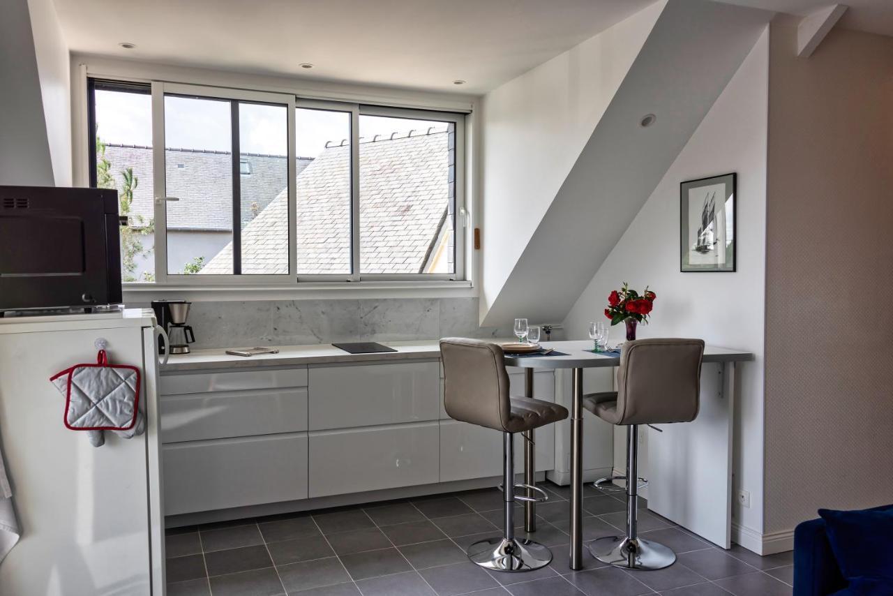 L'Abri Du Bon Vent Apartment Cancale Bagian luar foto